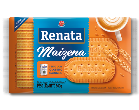 Biscoito Laminado Renata Maizena Renata