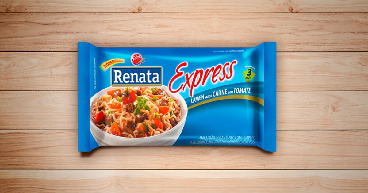 Macarr O Renata Instant Neo Tradicional Carne Tomate Renata