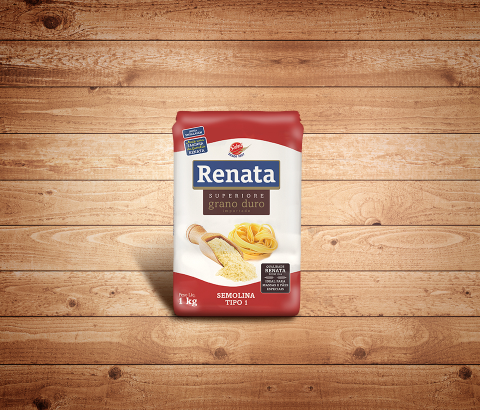 Embalagem Farinha Renata Semolina De Trigo Durum