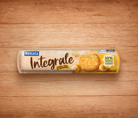 Embalagem Biscoito Renata Integrale Aveia Mel E Banana