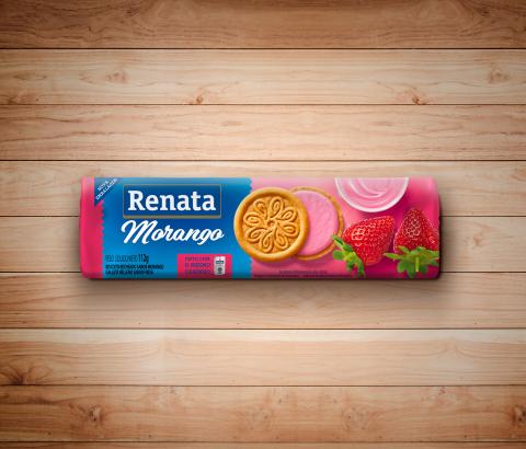 Embalagem Biscoito Renata Recheado Morango