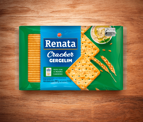 Embalagem Biscoito Renata Laminado Gergelim