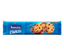 Imagem produto Cookies Renata sabor Baunilha Com Gotas de Chocolate - 100g
