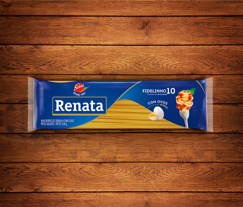 Embalagem Macarrão Renata Ovos Fidelinho 10