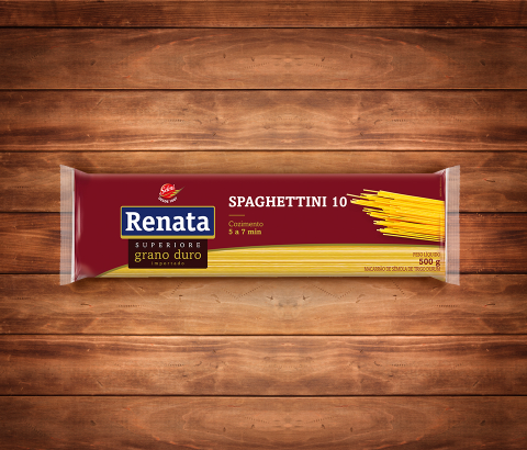 Embalagem Macarrão Spaghettini 10 Grano Duro Renata Superiore