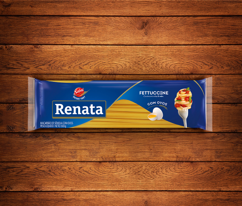 Embalagem Macarrão Renata Ovos Fettuccine