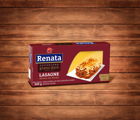 Embalagem Lasanha Renata Superiore Grano Duro
