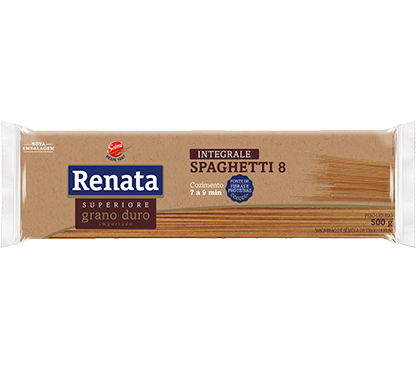 Embalagem Macarrão Integral Spaghetti 8 Renata Superiore
