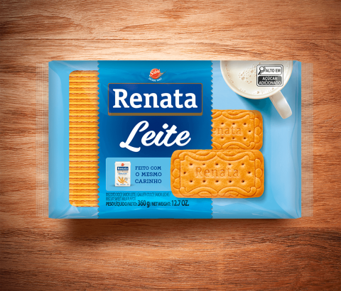 Embalagem Biscoito Renata Laminado Leite