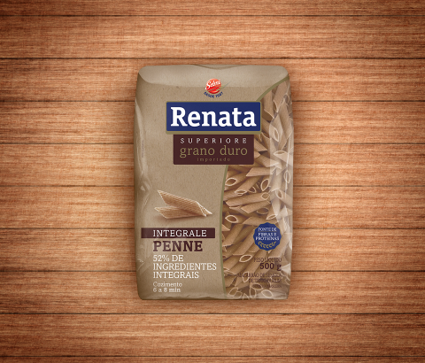 Embalagem Macarrão Penne Integral Renata Superiore