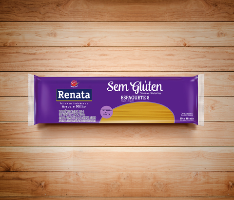 Embalagem Macarrão Renata Sem Glúten Espaguete 8