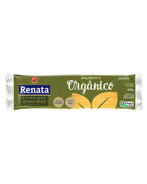 Embalagem Macarrão Renata Orgânico Spaghetti