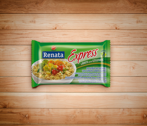 Embalagem Macarrão Renata Instantâneo Tradicional Legumes