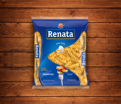 Embalagem Macarrão Renata Ovos Parafuso