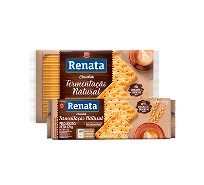 Embalagem Biscoito Renata Laminado Cracker Fermentação Natural