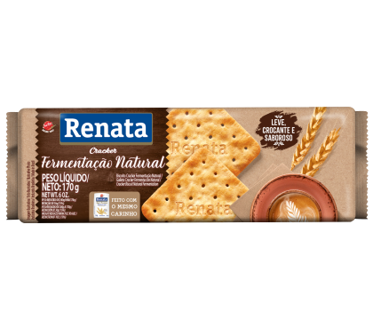 Imagem produto Biscoito Renata Laminado Cracker Fermentação Natural