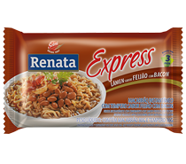 Imagem produto Macarrão Renata Instantâneo Tradicional Feijão com Bacon