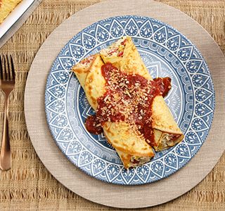 Receita Panqueca de frango