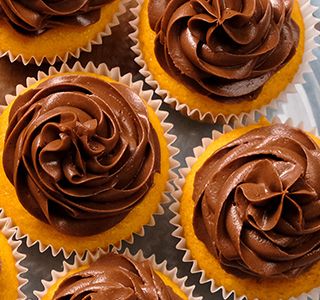 Receita Cupcake de cenoura