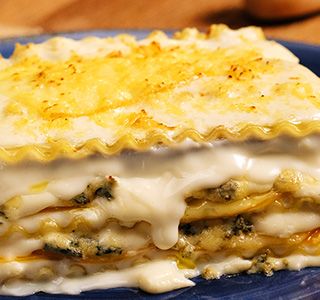 Receita Lasanha 4 Queijos