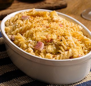 Receita Macarrão Gratinado