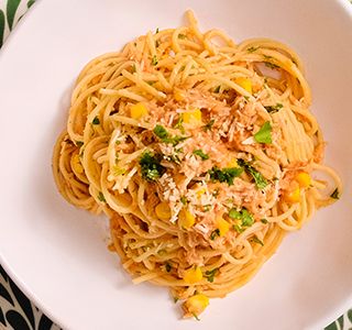 Receita Macarrão Orgânico com Frango