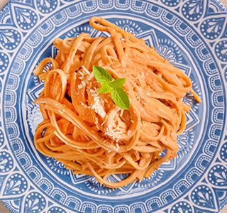 Receita Macarrão ao Molho Rosé