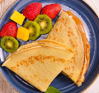 Receita Crepe de Frigideira