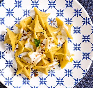 Receita Ravióli Turco