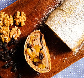 Receita Strudel de Maçã