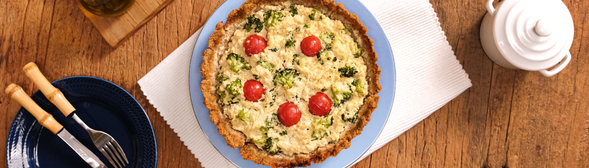 Quiche vegetariana