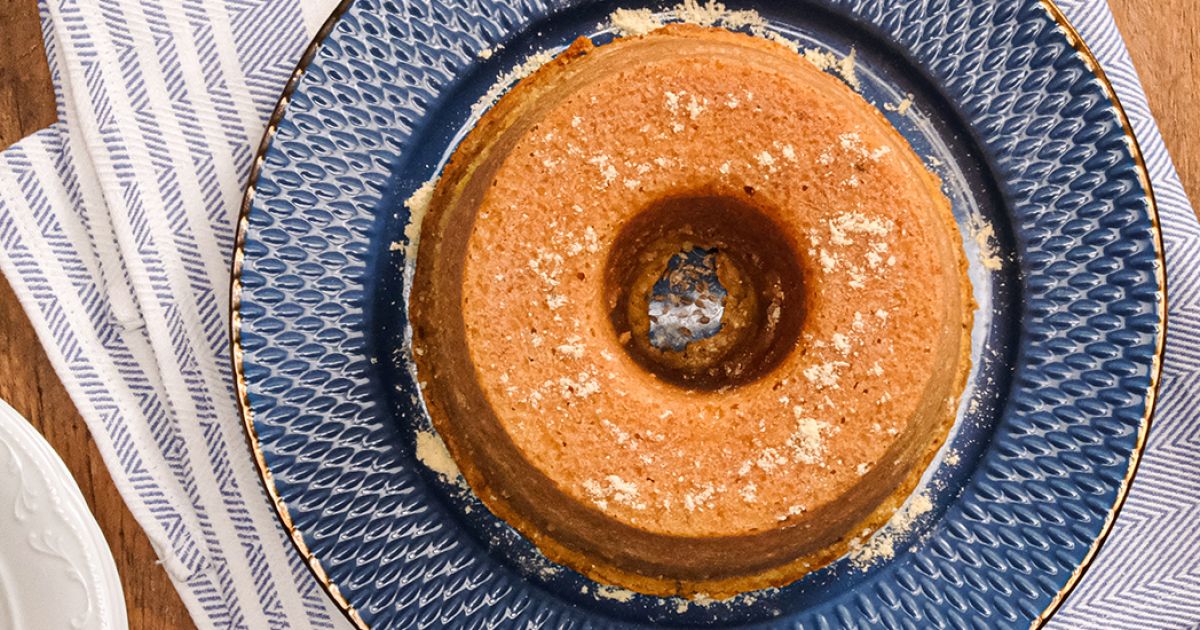 Receita de bolo de fubá simples