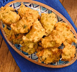 Receita Bolinho de arroz