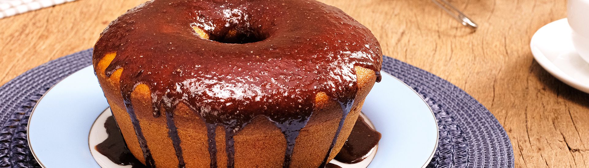 Bolo de cenoura tradicional