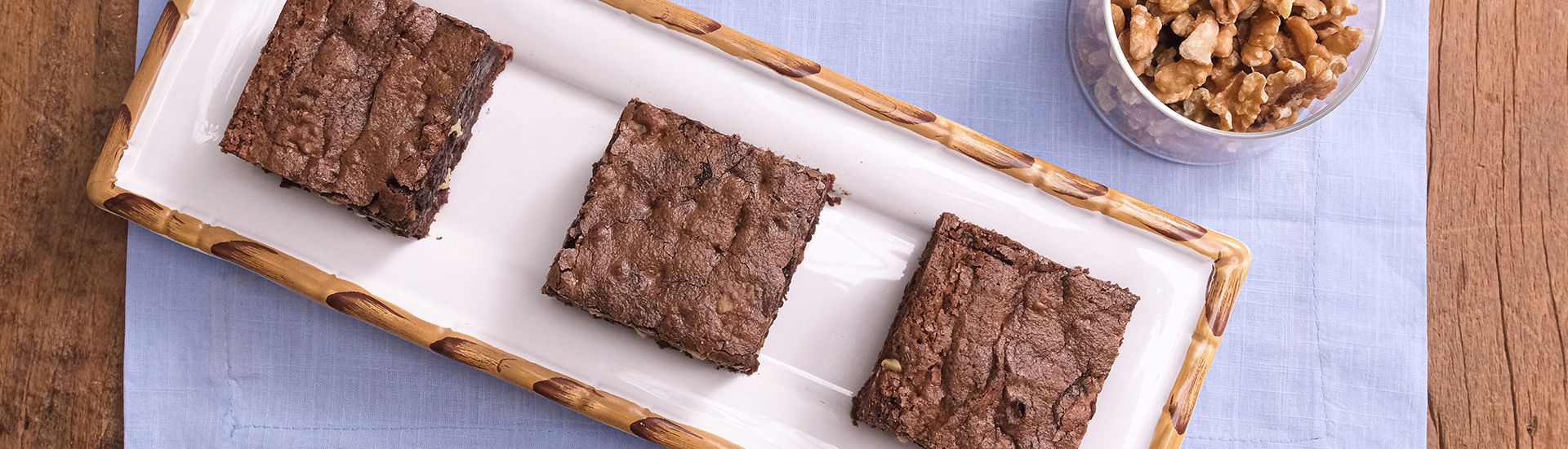 Brownie simples de chocolate