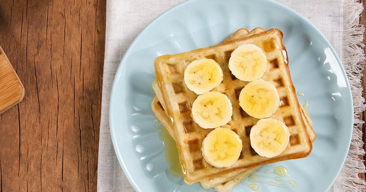 Waffle de Banana - Renata