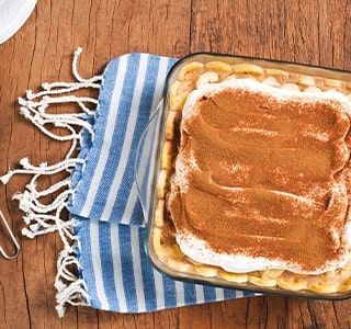 Receita Torta banoffee na travessa