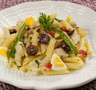 Receita Macarronada de Páscoa