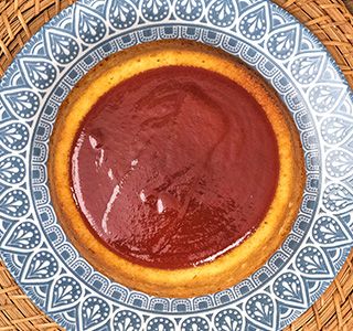 Receita Bolo piscina de milho com goiabada