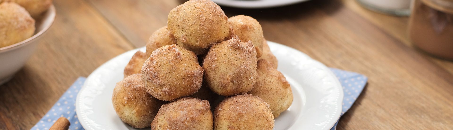 Bolinho de chuva na airfryer