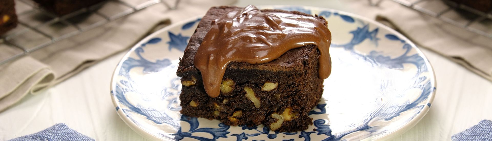 Brownie com mistura para bolo de chocolate