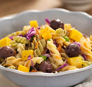 Receita Salada primavera de macarrão