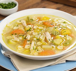 Receita Sopa de Frango com Macarrão