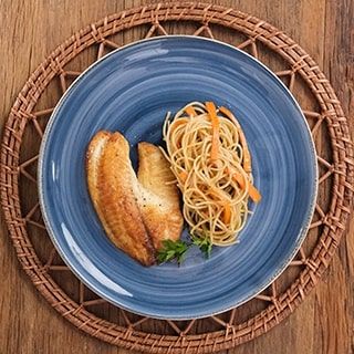 Receita Spaghetti Fit com Tilápia Grelhada