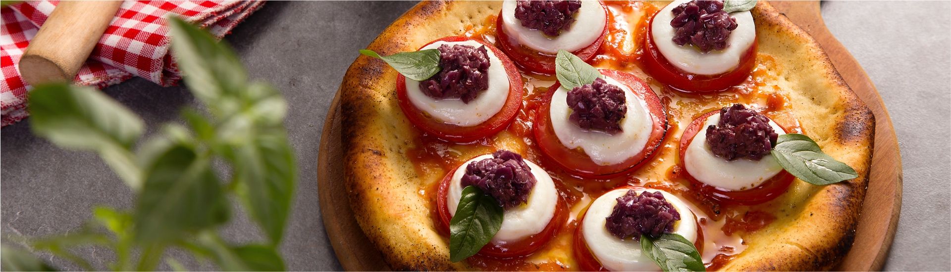 Pizza caprese