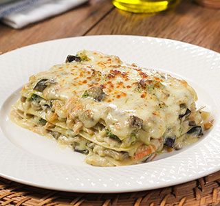 Receita Lasanha de Legumes simples