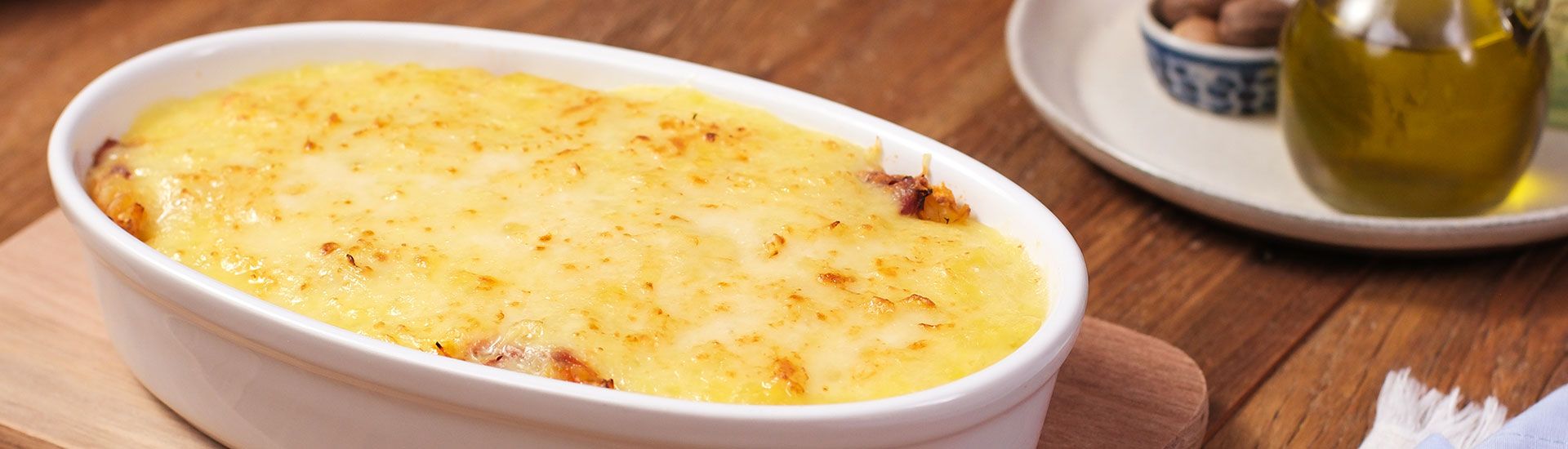 Escondidinho de Macarrão Gratinado