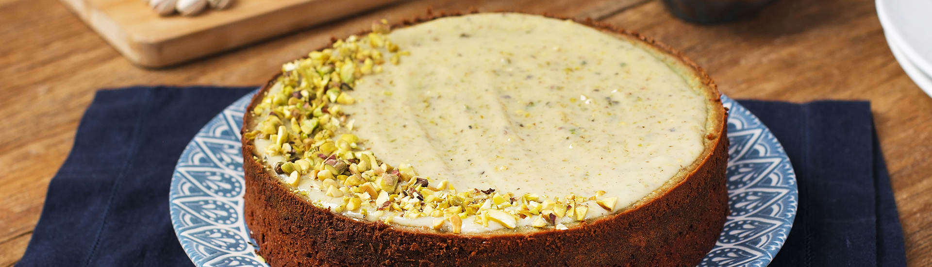 Cheesecake de Pistache