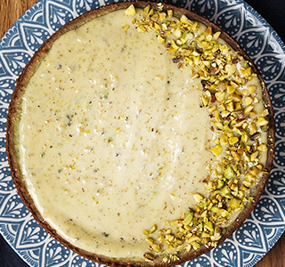 Receita Cheesecake de Pistache