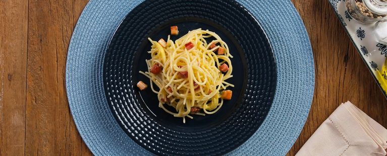 Carbonara Sem Glúten e Sem Lactose